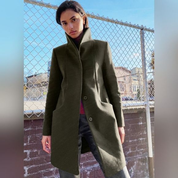 Aritzia Wilfred Cocoon coat XXS in VGUC - Picture 3 of 16